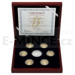 Czech Mint Sets 2019 - Year of the Currency 20 Crowns Set Wooden Box - Proof
