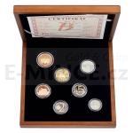 Czech Mint Sets 2020 - Czech Coin Set (Wood) - Proof