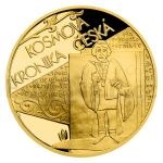Gold Medals 10 Ducat CR 2021 The Chronicle of the Czechs by Cosmas - proof