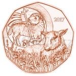 2017 - Austria 5 € Easter Lamb / Osterlamm - UNC