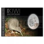 World Coins 2016 - New Zealand 1 $ Kiwi Silver Specimen Coin