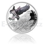 Tmata 2015 - Niue 1 NZD Stbrn mince Ohroen proda - Raroh velk - proof