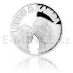 Weltmnzen Silver coin Gorillas