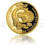 Niue Zlat mince Doba Jiho z Podbrad - Hospod eskho krlovstv - proof