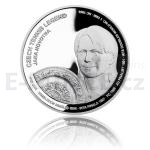 Samoa Silver Coin Czech Tennis Legends - Jana Novotná - Proof