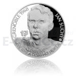 Czech Mint 2018 Silver Coin Legends of Czech Ice Hockey - Jan Suchý - proof