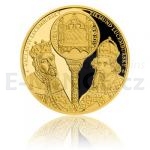 Zahrani 2019 - Niue 100 NZD Zlat dvouuncov mince Vclav IV. a Zikmund Lucembursk - proof