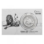 2019 - Niue 2 NZD Silver 1 oz Bullion Coin Czech Lion Number - BU
