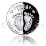Baby Gifts 2020 - Niue 2 NZD Silver Crystal Coin - To the Birth of a Child - Proof