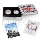 Silver 2020 - Niue 2 NZD, 2 GBP Set of Two Silver Coins Battle of Britain - Proof