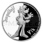 Fairy Tales and Cartoons 2021 - Niue 1 NZD Silver Coin Well, Just You Wait! - The Wolf - Proof