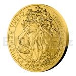 Sold out 2021 - Niue 500 NZD Gold 10 oz Bullion Coin Czech Lion - Standart