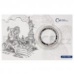 Czech Mint 2021 2021 - Niue 2 NZD Silver Ounce Investment Coin Taler - Czech Republic - Proof Numbered
