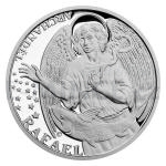 Themen 2022 - Niue 5 NZD Silver 2oz coin Archangel Rafael  - proof