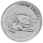 Australia 2014 - Australia 1 $ - Australian Saltwater Crocodile 1oz