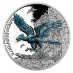 Tiere und Pflanzen 2023 - Niue 1 NZD Silver Coin Prehistoric World - Archaeopteryx - Proof