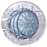 Niobium Coins 2013 - Austria 25 € - Tunnel Construction - BU