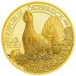 2015 - Austria 100 € The Capercaillie / Auerhahn - Proof