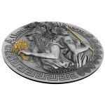 World Coins 2019 - Niue 5 NZD Goddesses: Athena and Minerva - Bohyně Moudrosti a Síly - patina