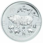 Australia 2019 - Australia 1 $ Year of the Pig 1 oz Silver