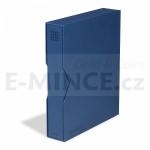 Diverse Albums GRANDE PUR ringbinder, with slipcases, blue