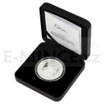 Czech Mint 2024 Silver Medal Legends of the Czech Castles - Forest Mother under Kasperk Castle - proof