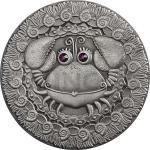 World Coins Belarus 20 BYR - Zodiac with Zircons - Cancer