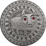 World Coins Belarus 20 BYR - Zodiac with Zircons - Taurus