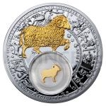 World Coins Belarus 20 BYR - Zodiac gilded - Aries