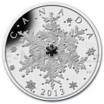 Gemstones and Crystals 2013 - Canada 20 $ - Winter Snowflake - Proof