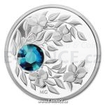 Gemstones and Crystals 2012 - Canada 3 $ - December Birthstone (Zircon) - Proof