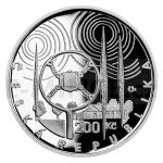 Czech Silver Coins 2023 - 200 CZK Czechoslovak Radio - Proof