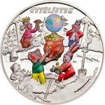 Fairy Tales and Cartoons 2013 - Cook Islands 1 $ - Ctyrlistek Collectro Edition - Proof