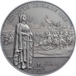 Cook Islands 2015 - Cook Islands 5 $ History of the Crusades - Seventh Crusade - Antique
