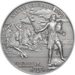 World Coins 2016 - Cook Islands 5 $ History of the Crusades - Ninth Crusade - Antique