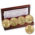 Set of Gold Medals Heritage Sites (Au 999,9) - Proof