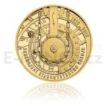 Gold Medal Construction of the Prague Astronomical Clock (1/2 oz) - Proof