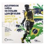 Football World Championship 2014 - of circulation coins Football World Cup 2014 in Brazil - Unc.