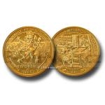 Czech Gold Coins 2006 - 2500 CZK Hand-Paper Mill at Velke Losiny - BU