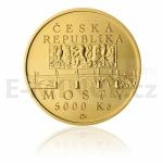 Gold Coins 2012 - 5000 CZK Baroque Bridge in Namest nad Oslavou - BU