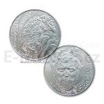 Czech Silver Coins 2010 - 200 CZK Alfons Mucha - UNC
