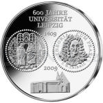 History 2009 - Germany 10 € - 600 Years of Leipzig University - Proof