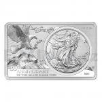 Gifts 2021 - USA 35th Anniversary of the American Silver Eagle Coin - Anti-counterfeiting