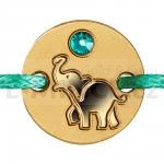 For Luck 2016 - Niue 5 $ Elephant Pendant - Proof