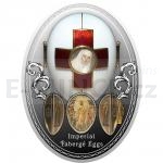 Imperial Fabergé Eggs 2020 - Niue 1 NZD Red Cross Egg - proof