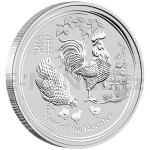 Australia 2017 - Australia 1 $ Year of the Rooster 1 oz Silver