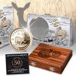 2017 - South Africa Gold Issue of 50th Anniversary of the Krugerrand - Proof