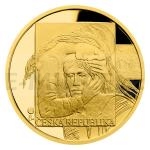 Czech & Slovak Gold Half-Ounce Medal Max vabinsk - Proof