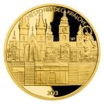 Tschechische Goldmnzen 2023 - 5000 CZK Hradec Kralove / Kniggrtz - PP