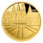 Tschechische Goldmnzen 2023 - 5000 CZK Kromeriz / Kremsier - PP